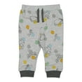 thumbnail image 2 of Disney Winnie the Pooh Eeyore Tigger Infant Baby Boys 3 Pack Jogger Pants Newborn to Toddler, 2 of 5