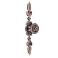 thumbnail image 4 of ZPSHYD Poignée de Meuble, poignée de Meuble européen, poignée de Porte de Bureau, décoration d'intérieur pour Commode, tiroirs, armoires(Bronze Rouge), 4 of 14