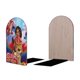 thumbnail image 2 of Elena de Avalor: Princesa Sujetalibros decorativos temáticos, tope para estantería con base antideslizante, uso dual para hogar y oficina - 2 piezas, 2 of 6