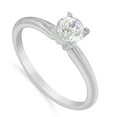 thumbnail image 5 of 14k White Gold 0.71ct TDW Round-cut GIA Certified Diamond Solitaire Engagement Ring (I,SI1), 5 of 7
