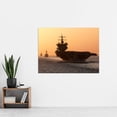 thumbnail image 2 of Atherton Military USA Navy USS Enterprise Fleet Photo Extra Large XL Wall Art Poster Print, 2 of 3