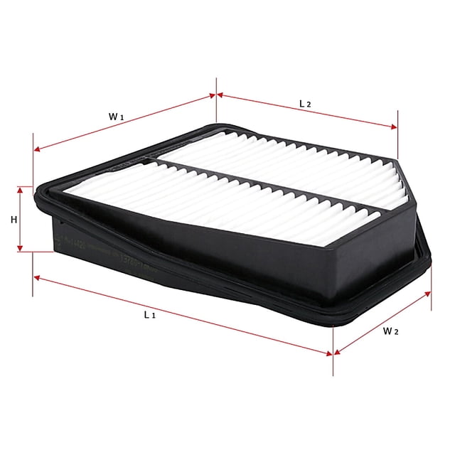 Filtro de Aire Motor SAKURA Vitara 2009 A 2012 V6 3.2L Trapezoide