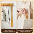 thumbnail image 3 of SKISUNO 2 Pcs Tall Shoehorn Ergonomic Design Timber for Children Daily Use, 3 of 6