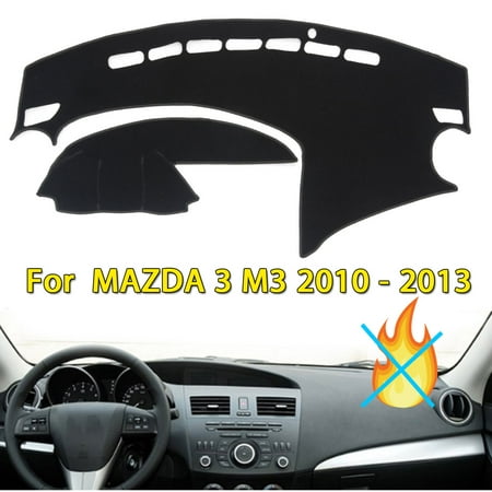 Car Inner Dash Sun Cover Dashboard Dashmat Mat Carpet Pad for MAZDA 3