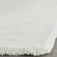 thumbnail image 3 of SAFAVIEH Harvey Solid Plush Shag Area Rug, White, 2'3" x 4', 3 of 5