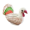 thumbnail image 4 of Elodie Fruit Basket Table Centerpiece Serving Tray for Countertop Kitchen Cosmetics Peacock, 4 of 8