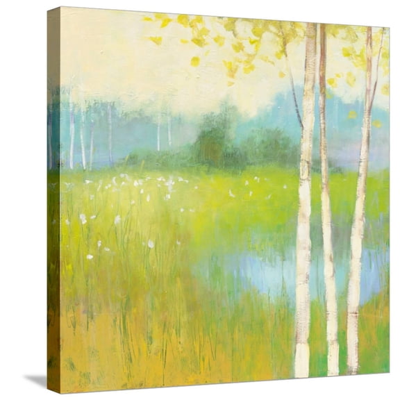 Art.com Spring Fling II Stretched Canvas Print Wall Art by Julia Purinton, 24" x 24"