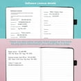 thumbnail image 7 of Clever Fox Password Book – Alphabetized Internet Address & Password Organizer – Computer & Website Password Keeper Notebook – Log-In Password Journal - Medium, A5, 8.3x5.8″, Hardcover (Black), 7 of 7