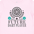 thumbnail image 4 of Inktastic Future Dart Player Dart Board Boys or Girls Baby T-Shirt, 4 of 5