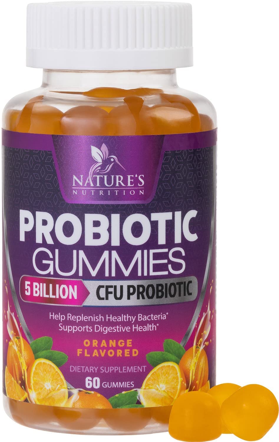 Probiotic Gummies 5 Billion CFU Daily Immune Support Digestive Gummy