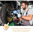 thumbnail image 2 of Fuel Filter, Magnet-Assisted Straining Particles, Small Engine Compatibility, Inline Fuel Filter With High-Quality Filter Paper, Carburetor Protection For Motorcycles Lawn Mowers, 20 Pieces, 2 of 5