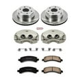 thumbnail image 2 of PowerStop Rear Stock Replacement Brake Pad and Rotor Kit with Calipers Fits: CADILLAC CHEVROLET GMC Select Models KCOE2047, 2 of 5