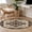 Multicolor, variant on Boho Ethnic Round Area Rug 4 FT, Non Slip Indoor Outdoor Rug, Vintage Bohemian Traditional Floral Classic Washable Soft Circular Carpet Non-Shedding Floor Mat for Coffee Table Nursery Foyer Balcony