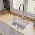 thumbnail image 4 of ALFI brand ABF2718UD-W Kitchen Sink, White, 4 of 5