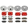thumbnail image 2 of PowerStop Front and Rear Z23 Evolution Sport Brake Pad and Rotor Kit with Red Powder Coated Calipers Fits: ACURA Select Models KC5856, 2 of 2