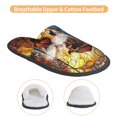 thumbnail image 5 of Beauty The Be-as Slippers for Women Men Cotton Home Slippers Soft Fleece for Indoor Outdoor, 5 of 8