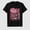 Black-22, variant on Women's Breast Cancer Awareness Heart Ribbon Graphic T-Shirt, 100% Cotton Short Sleeve Shirt
