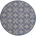 thumbnail image 2 of Nourison Aloha Indoor/Outdoor Blue 7’10” x Round Area Rug (8 Round), 2 of 10
