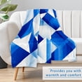thumbnail image 6 of Flag of Israel Soft and Warm Microfiber Throw Blanket - Printed Lightweight Blanket for Sofa, Bed, Couch, Office, Camping - Cozy Blankets & Throws, 6 of 6