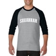 thumbnail image 1 of Artix - Mens Raglan Sleeve Baseball T-Shirts - Savannah, 1 of 5