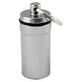 thumbnail image 5 of Hi,Fancy Waterproof Pill Box Holder Keychain Container Aluminum Alloy Medicine Bottle, 5 of 5