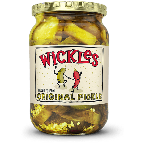 2 Pack Wickles Original Pickles 16 Fl Oz Walmart Com Walmart Com