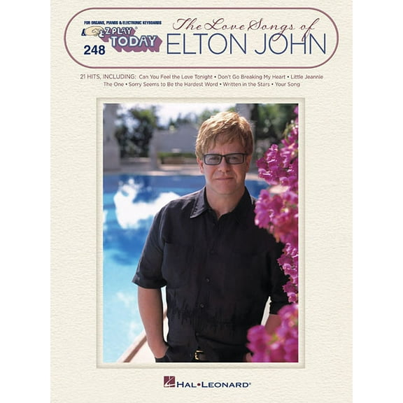 E-Z Play Today: The Love Songs of Elton John (Series #248) (Paperback)