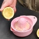thumbnail image 3 of Yuarrent Exprimidor de limón portátil de plástico ligero multifuncional prensa manual de mano impermeable exprimidores de frutas cocina Type10 NO10, 3 of 6