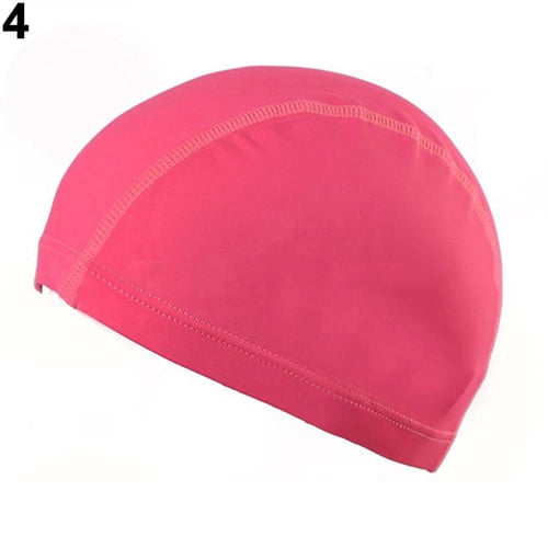 UDIYO Men's Women's Summer Durable High Elastic Sporty Swimming Cap Bathing Hat