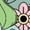HEATHER MILITARY GREEN, variant on Pokémon - Bulba Flowers - Juniors High Neck Tank Top
