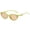 Mint Green, variant on Miorin Under $5 Retro Oval Sunglasses for Women Men Trendy Small Oval Cateye Shades Vintage Narrow Style Black Frame Black Lens Sunglasses