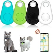 Explortechor 4PCS Anti-Lost Key Finder, Wireless Bluetooth Tracker for Keys, Portable GPS Item Tracker for Phone, Pets, Bags, Kids