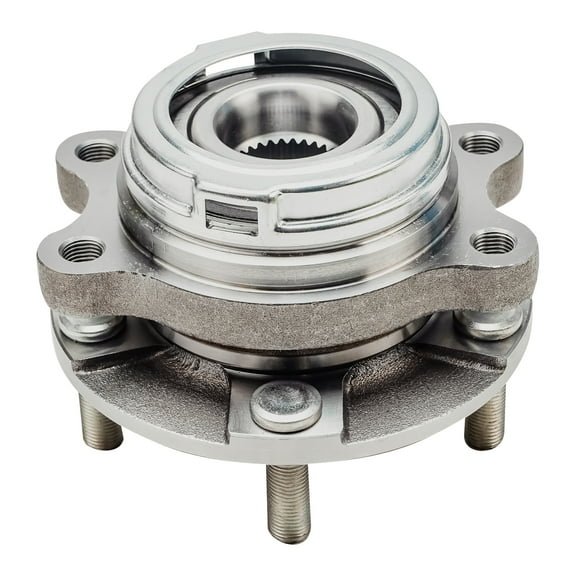 Detroit Axle - Front Right Wheel Bearing Hub for 2009-2017 Nissan Murano, 2011 Quest, Passenger Side Wheel Bearing and Hub Assembly 2010 2011 2012 2013 2014 2015 2016 Replacement