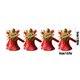 thumbnail image 3 of Xihbxyly Juego de Adornos Navideños, Elegante Diseño de Campanas Navideñas, Plástico de Primera Calidad, Ideal para Decorar El Árbol de Navidad, Ideal para El Hogar y Fiestas, Juego de 4 Piezas, Tama, 3 of 3