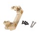 thumbnail image 2 of Soporte de reubicación del servo del parachoques de latón dorado para coche RC 1:10 Yotijar Soporte servo delantero, 2 of 10