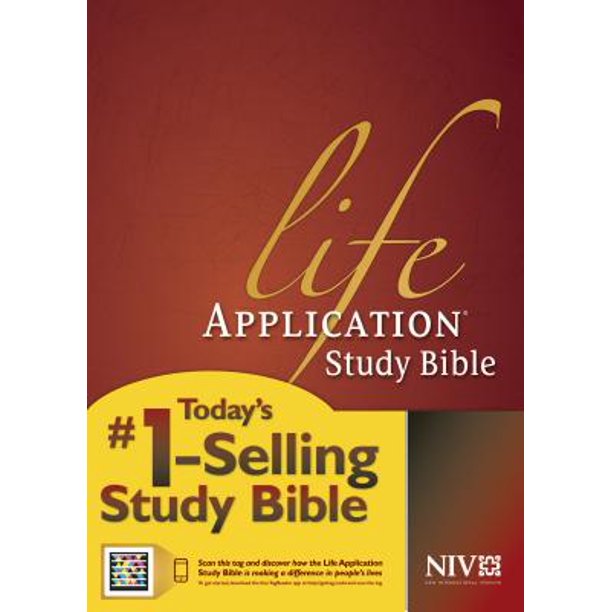 Kjv life application study bible leather image