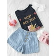 thumbnail image 3 of Happy New Year Cat W Presents  T-Shirt Toddler -Image by Shutterstock,  3 Toddler, 3 of 4