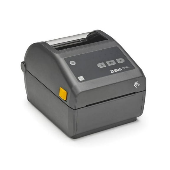 Restored Zebra ZD42043-C01E00EZ Thermal Transfer Label Printer  300 dpi, 4.09" Print Width, USB, Ethernet, Bluetooth, Ribbon Cartridge Model (Refurbished)