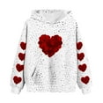 thumbnail image 3 of Cowsor Sweat à Capuche pour Enfants / Manches Longues Imprimé Col Rond / Tissu Extensible Doux / Tenue Décontractée Chaude pour École Quotidienne / Garçons Filles 2-14 Ans, 3 of 5