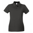 thumbnail image 5 of Womens Fitted Short Sleeve Casual Polo Shirt, 5 of 10