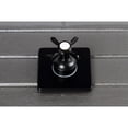 thumbnail image 4 of Kingston Brass KS3040BEX Single-Handle Three-Way Diverter Valve with Square Trim Kit in Matte Black, 4 of 9
