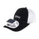 thumbnail image 3 of Sombrero de visera con ventilador ajustable para el sol ventilador integrado para ciclismo y senderismo Negro Yinane, 3 of 8