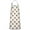 White Cow Hat, variant on White Cow Heart Pattern Apron-Garden Aprons for Women with Pockets-Cotton Linen Waterproof Kitchen Cooking Gardening Aprons Adjustable for Kitchen,Cooking,BBQ and Salon 33x27 Inch