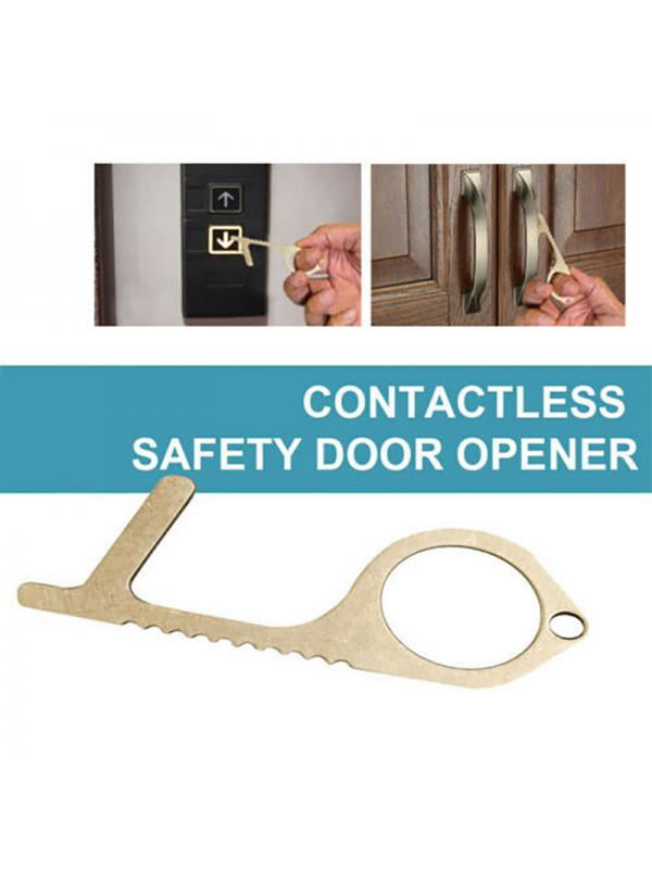 HUGE BULK DISCOUNTS Touchless Tool Hygiene Hand Antimicrobial Alloy Door Opener 