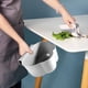 thumbnail image 4 of Contenedores de plástico con asas para organizar la despensa | Organizador multiusos para cocina y baño | Contenedor abierto de 23 x 18 x 9 cm para uso en casa y oficina, 4 of 6