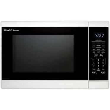 1.4 cu. ft. White Countertop Microwave Oven (SMC1461HW)