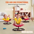 thumbnail image 3 of Silla giratoria VEVOR Kids Sensory Toy, 100 kg de capacidad, color rojo, 3 of 9