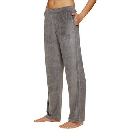 ClimateRight by Cuddl Duds Women's Velour Sleep Pants - Walmart.com