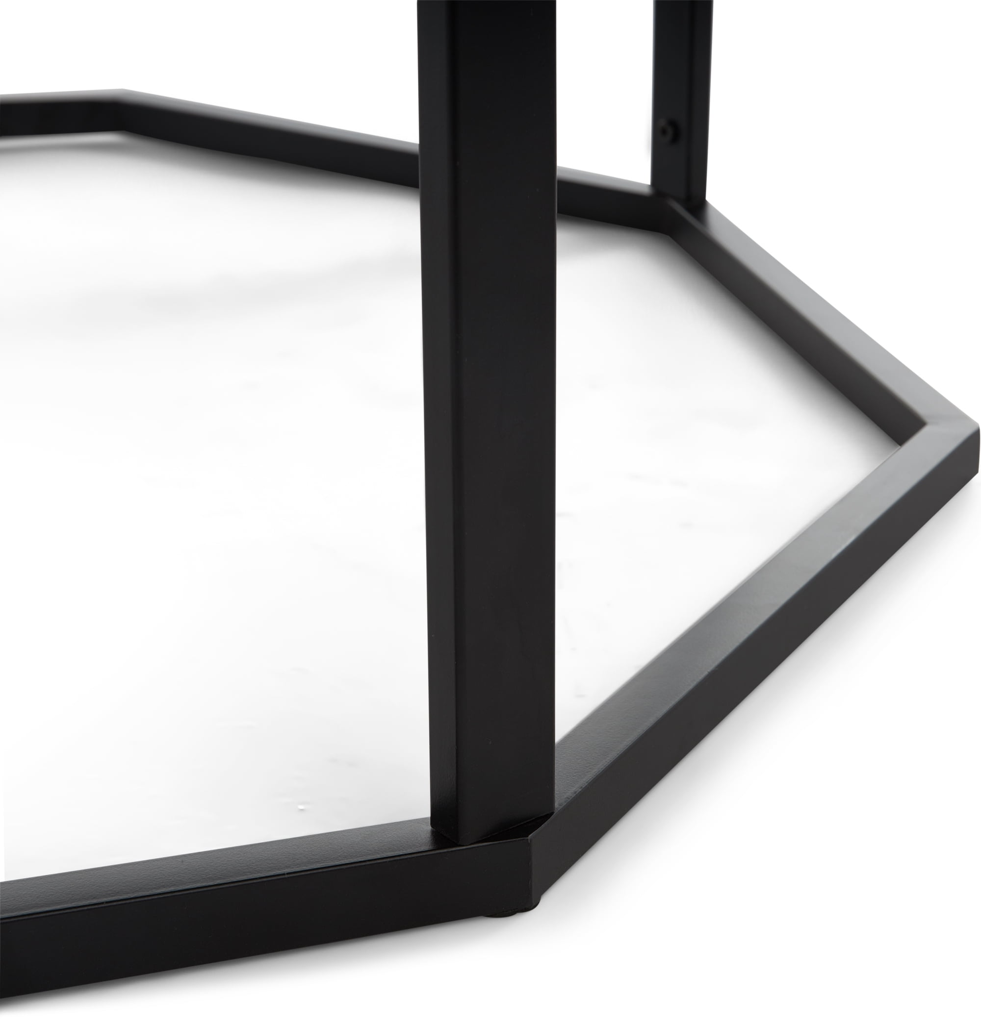 Finch Grayson Wood and Metal Coffee Table, Natural
