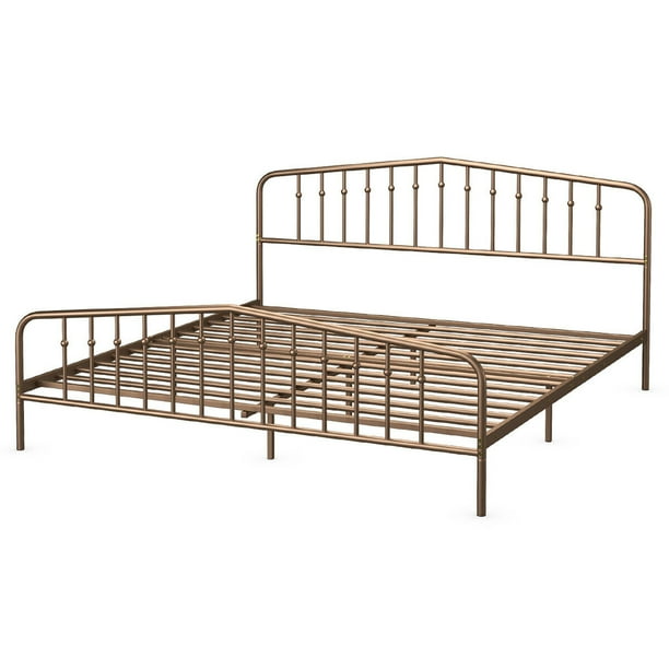 Costway Twin\Queen\Full\King Size Metal Bed Frame Steel Slat Platform w